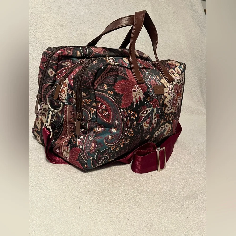 Etro Paisley Nylon Crossbody/Messenger Bag - Picture 6 of 11
